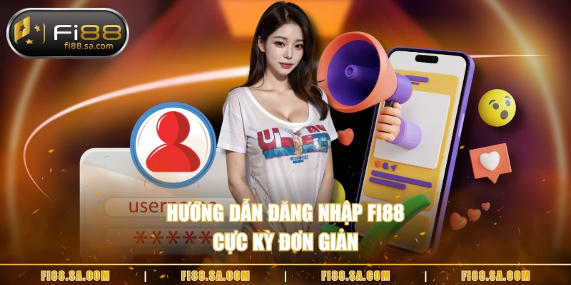 Hướng dẫn đăng nhập FI88 cực kỳ đơn giản