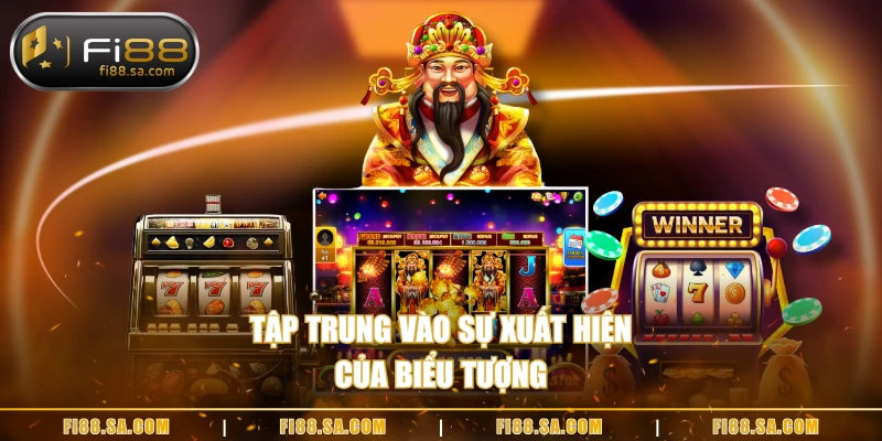 Tập trung vào sự xuất hiện của biểu tượng
